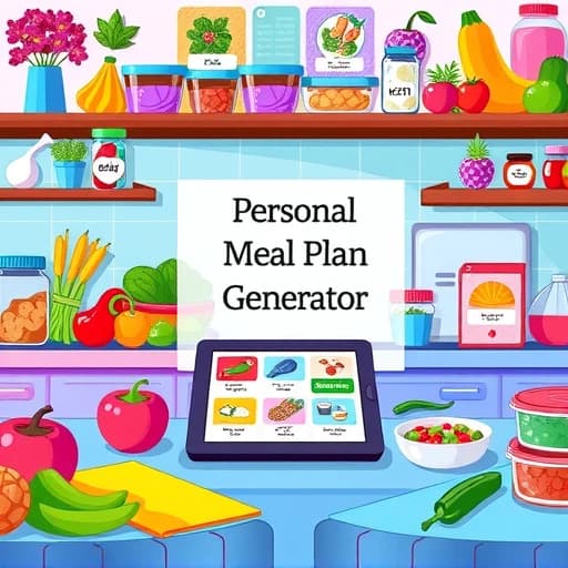 Personal Meal Plan Generator featured image