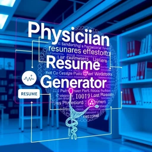 Physician Resume Generator featured image