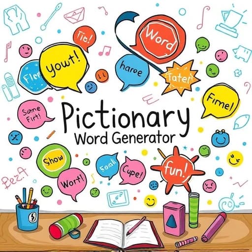 Pictionary Word Generator featured image