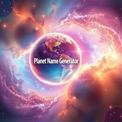 Planet Name Generator featured image