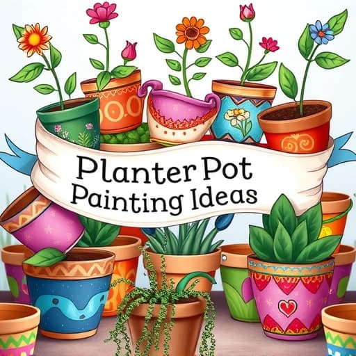 Planter Pot Painting Ideas featured image