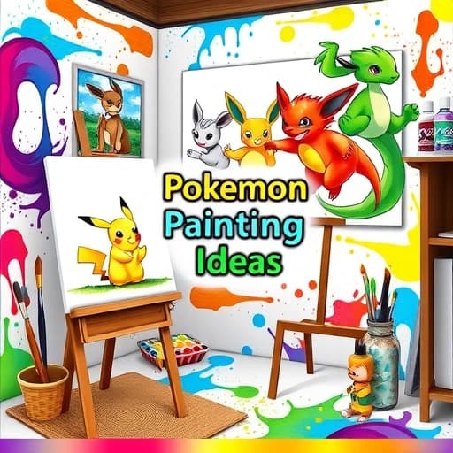 Pokemon Painting Ideas featured image