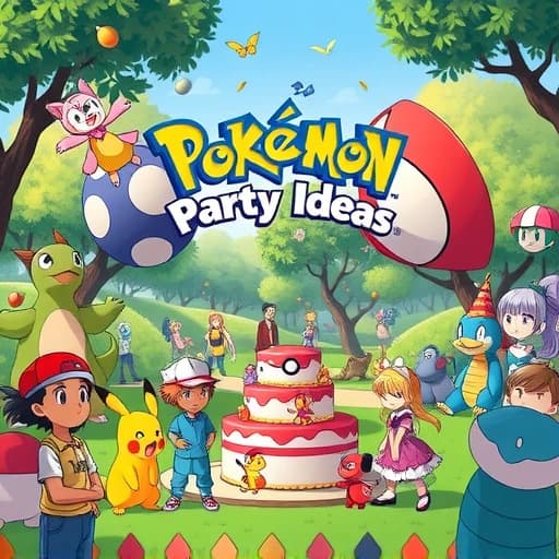 Pokemon Party Ideas featured image