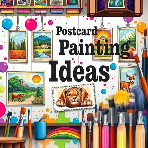 Postcard Painting Ideas featured image