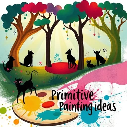 Primitive Painting Ideas featured image