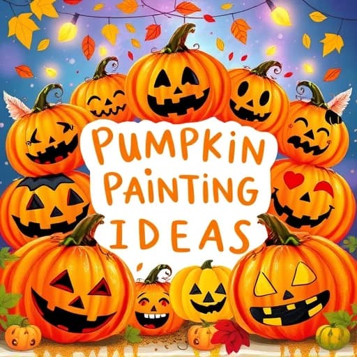 Pumpkin Painting Ideas Faces featured image