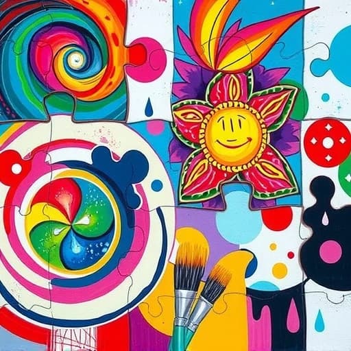 Puzzle Piece Painting Ideas featured image