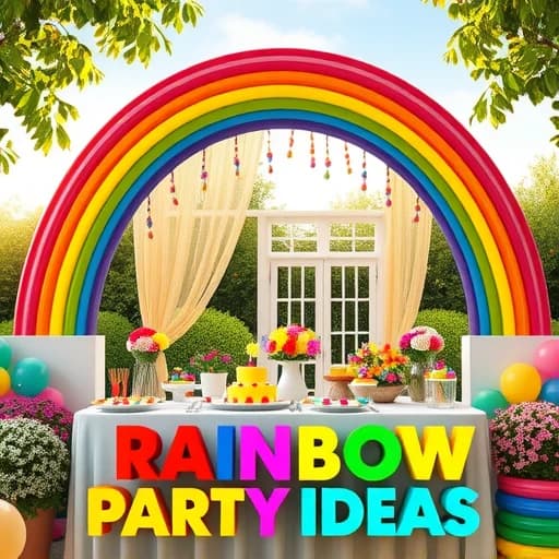Rainbow Party Ideas featured image