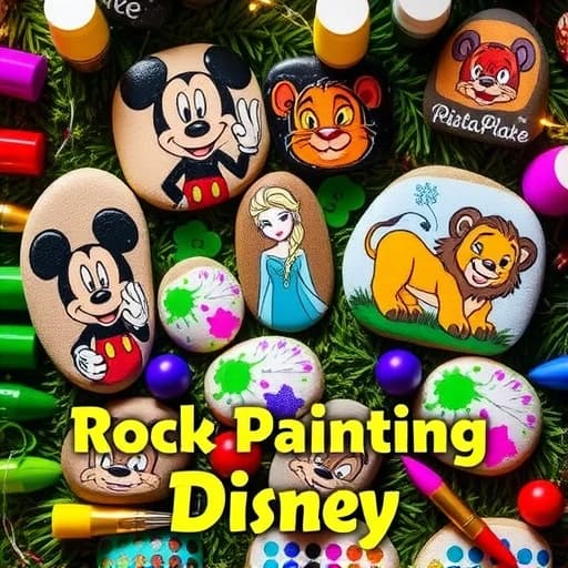 Rock Painting Ideas Disney featured image