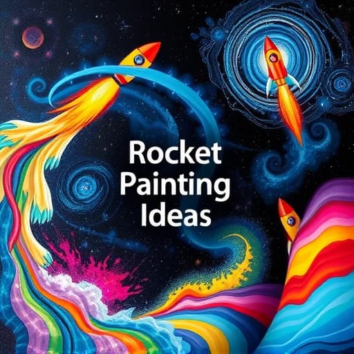 Rocket Painting Ideas featured image