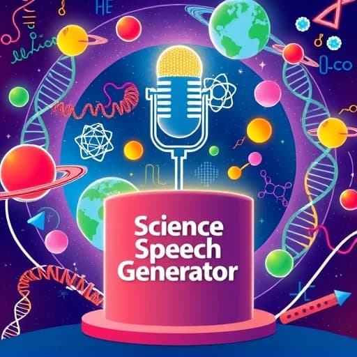Science Speech Generator featured image