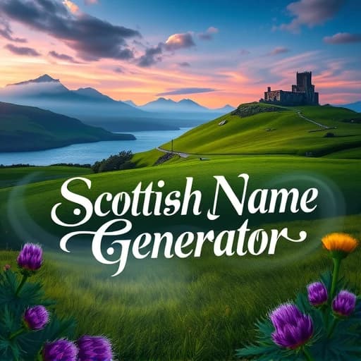 Scottish Name Generator featured image