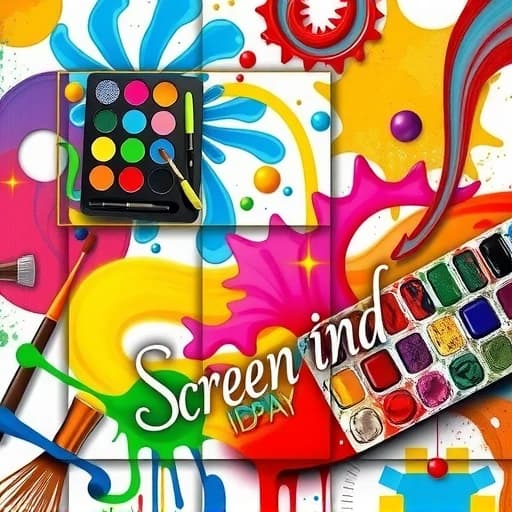 Screen Painting Ideas featured image