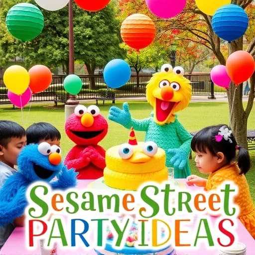Sesame Street Party Ideas featured image