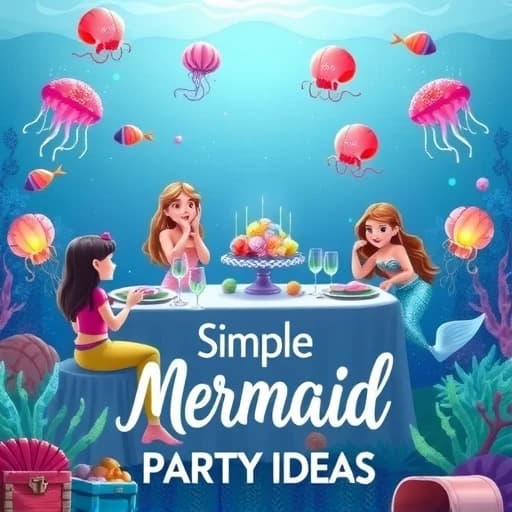 Simple Mermaid Party Ideas featured image