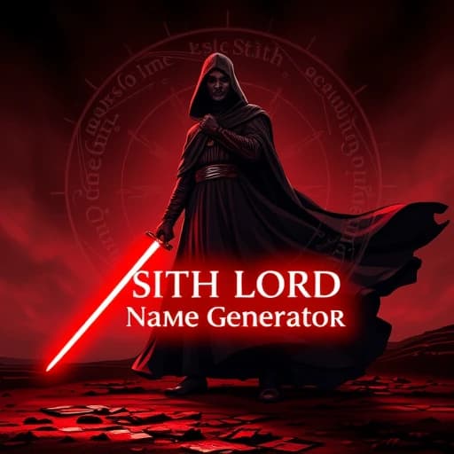 Sith Lord Name Generator featured image