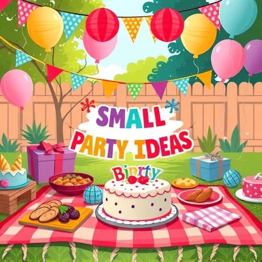 Small Birthday Party Ideas featured image