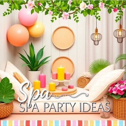 Spa Party Ideas featured image