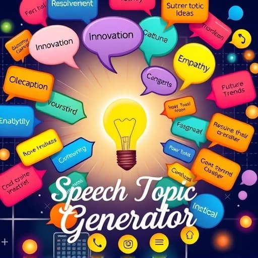 Speech Topic Generator featured image