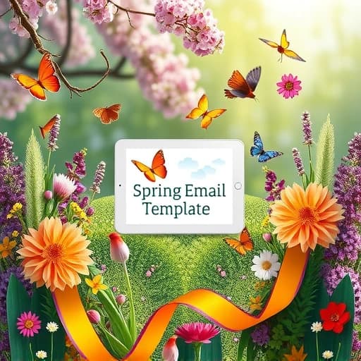 Spring Email Template featured image