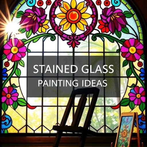 Stained Glass Painting Ideas featured image