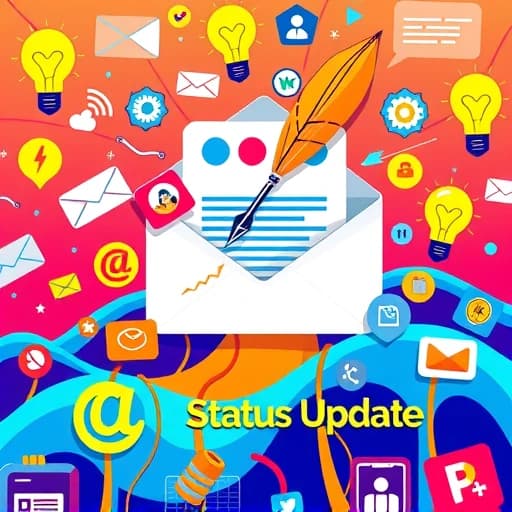 Status Update Email Template featured image