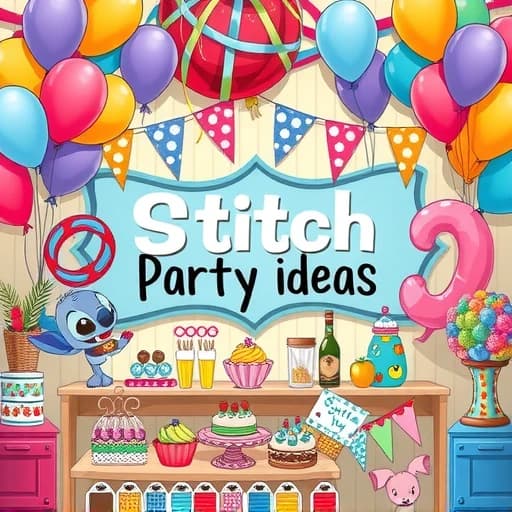 Stitch Party Ideas featured image