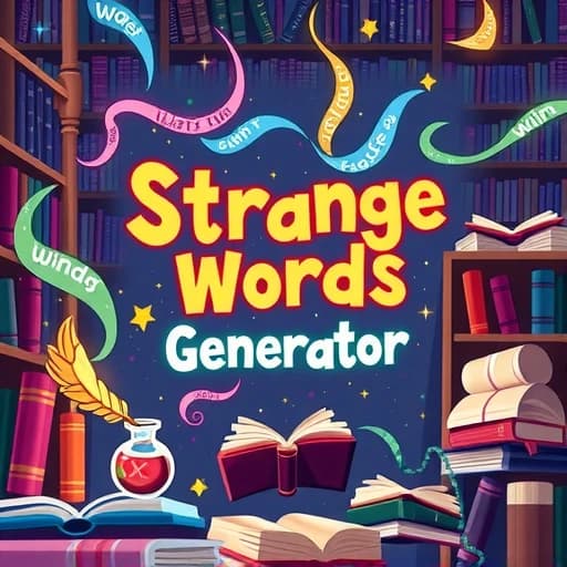 Strange Words Generator featured image