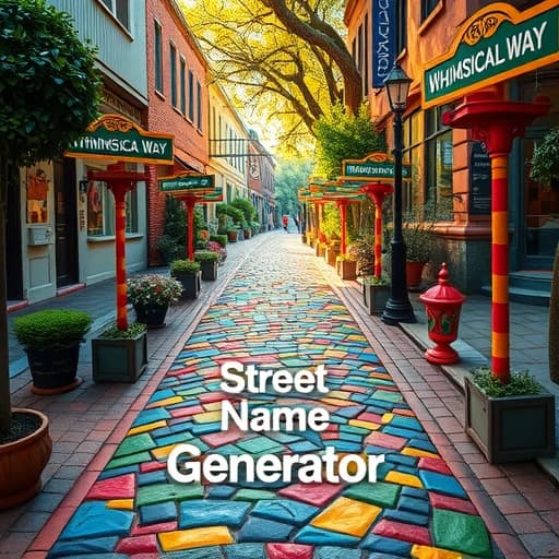 Street Name Generator featured image