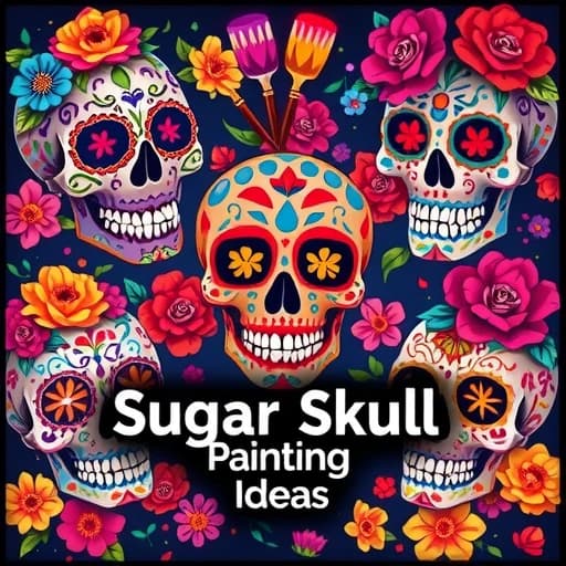 Sugar Skull Painting Ideas featured image