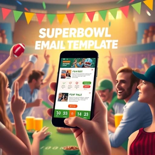 Superbowl Email Template featured image