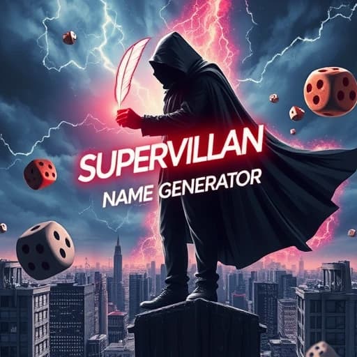 Supervillain Name Generator featured image