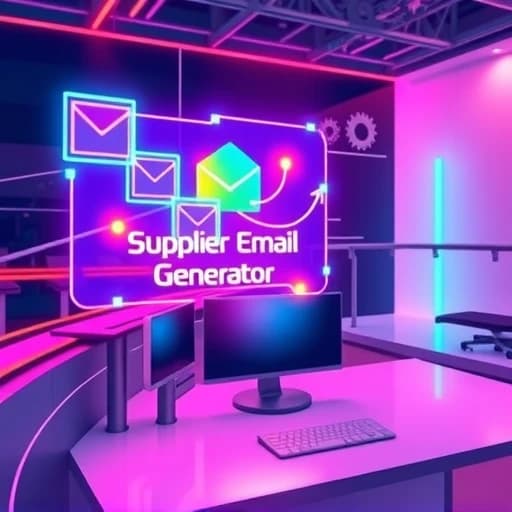 Supplier Email Generator featured image