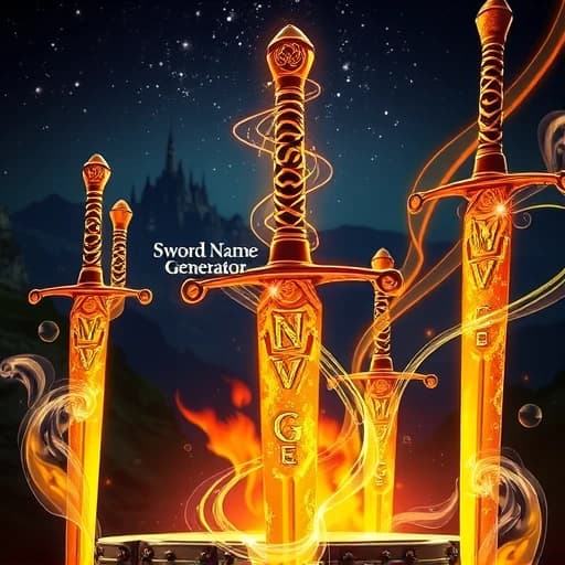 Sword Name Generator featured image