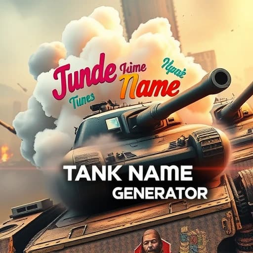 Tank Name Generator featured image