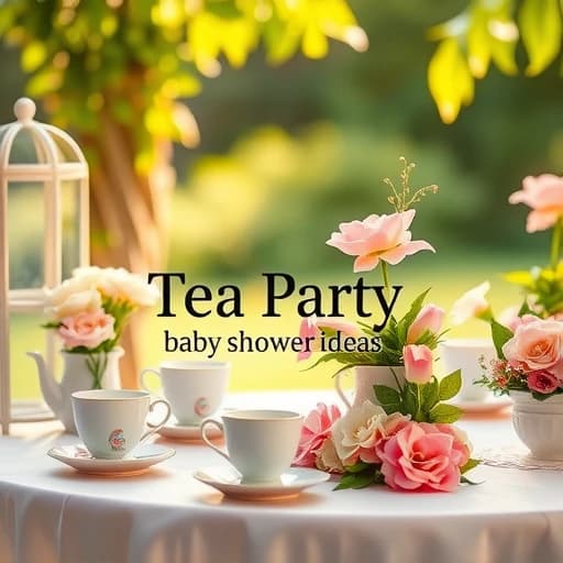 Tea Party Baby Shower Ideas featured image