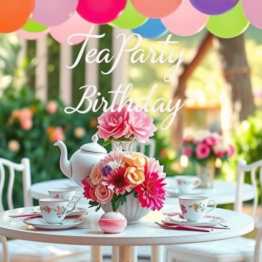 Tea Party Birthday Ideas featured image