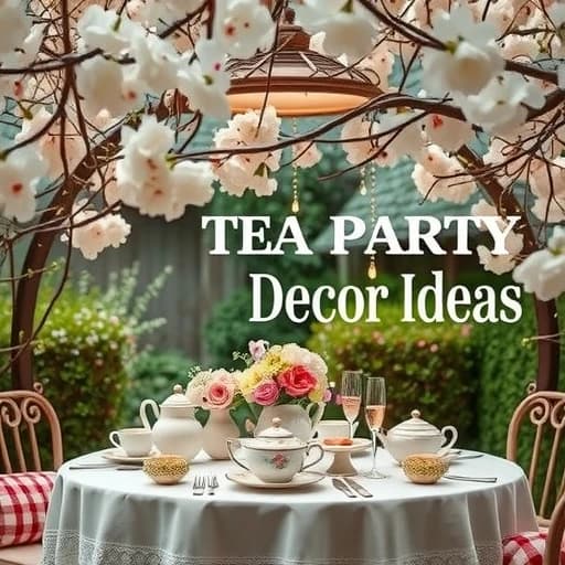 Tea Party Decor Ideas featured image