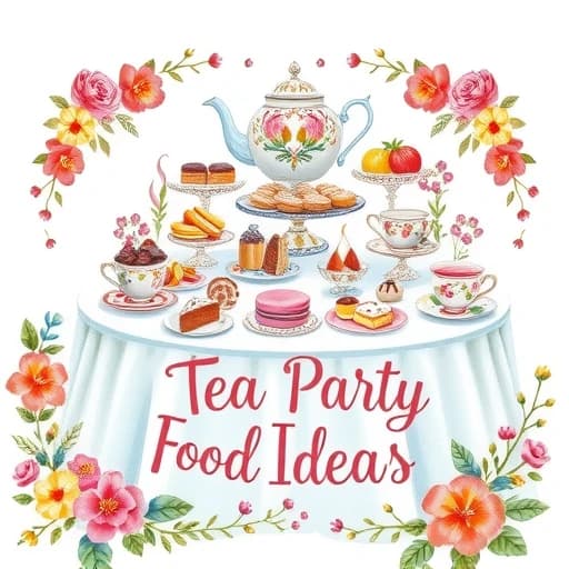 Tea Party Food Ideas featured image