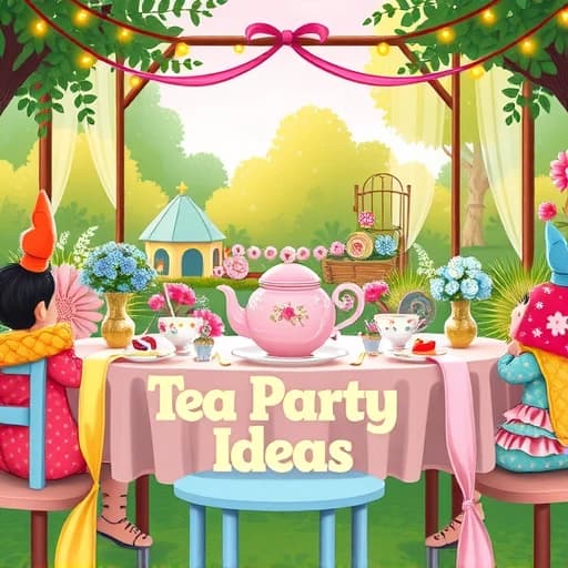 Tea Party Ideas For Kids featured image