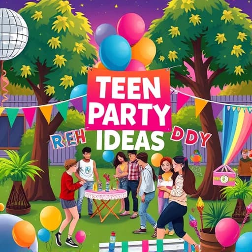 Teen Party Ideas featured image
