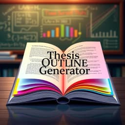  Thesis Outline Generator icon