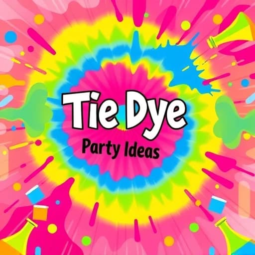 Tie Dye Party Ideas featured image