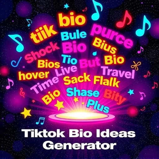 TikTok Bio Ideas Generator featured image