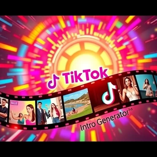 TikTok Intro Generator featured image
