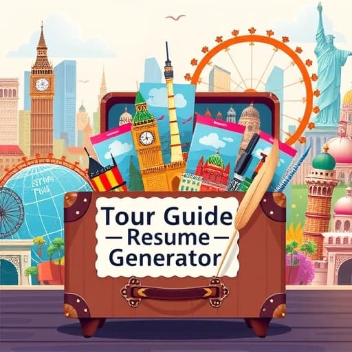 Tour Guide Resume Generator featured image