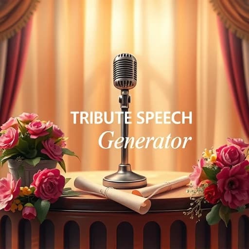 Tribute Speech Generator featured image