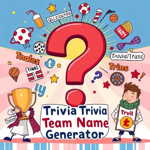 Trivia Team Name Generator featured image