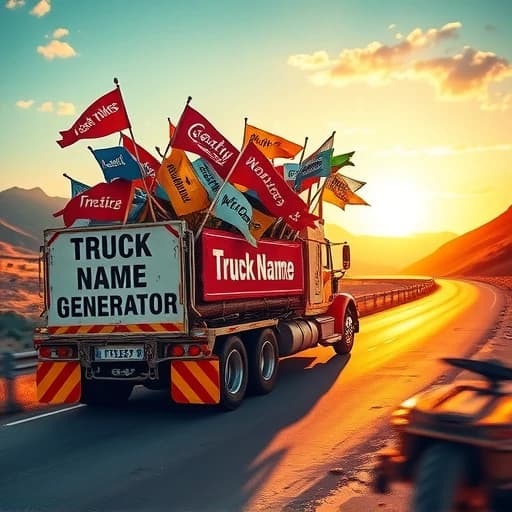 Truck Name Generator featured image