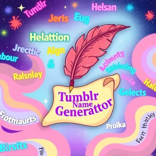 Tumblr Name Generator featured image
